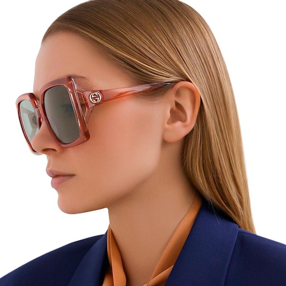 NWT Gucci GG0876 - 003 Square Frame Sunglasses - Picture 11 of 13